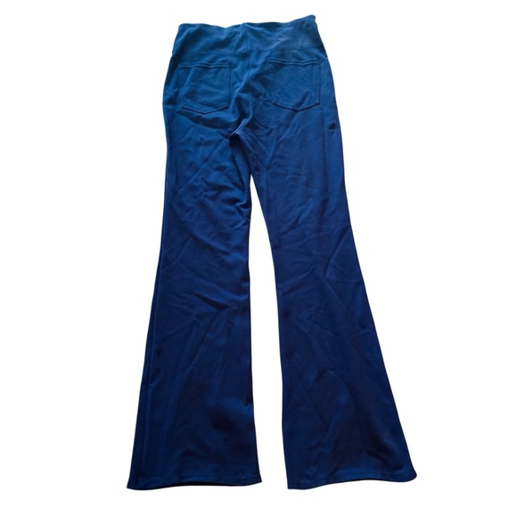 HALARA NWT Blue Flare Pants High-Waisted Boot Cut Pull On Casual small petite - Picture 4 of 8